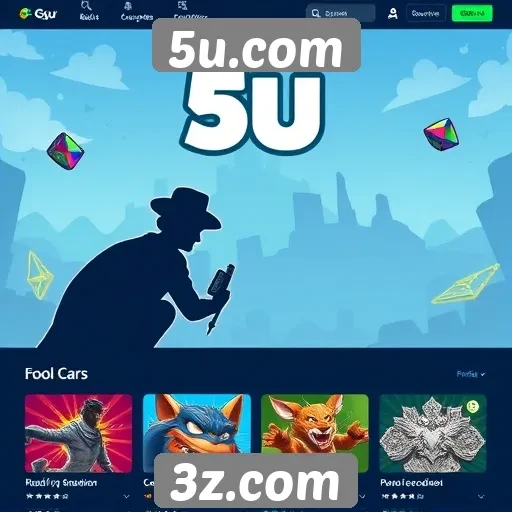 Comparativo entre 5u.com e outros sites de jogos