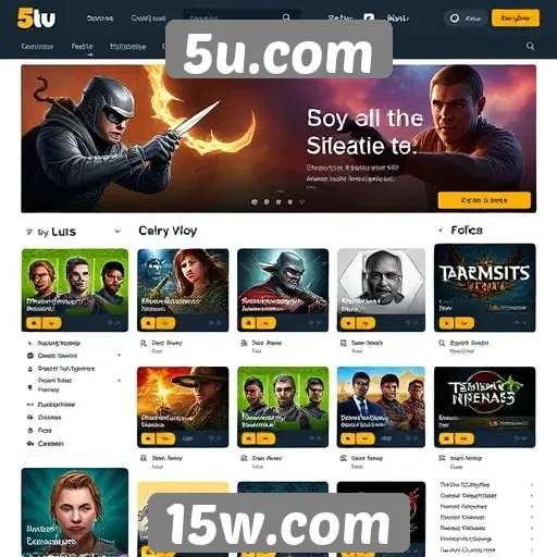 Mudanças na interface do 5u.com impactam jogadores